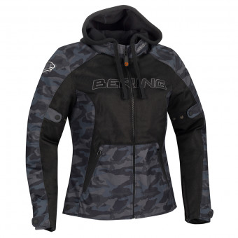 Motorcycle Jackets Bering Lady Spirit Black Camo