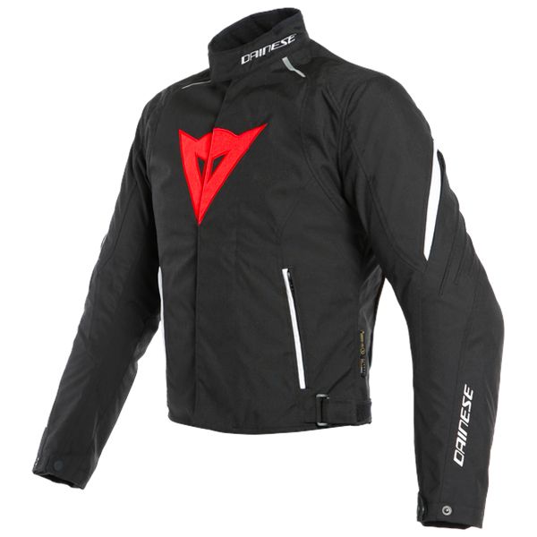 Motorcycle Jackets Dainese Laguna Seca 3 D-Dry Black Lava Red White
