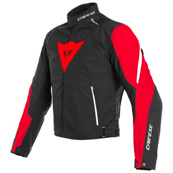 Motorcycle Jackets Dainese Laguna Seca 3 D-Dry Lava Red Black White