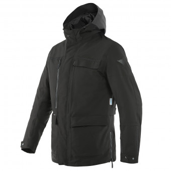 Motorcycle Coats Dainese Milano D-Dry Ebony Black