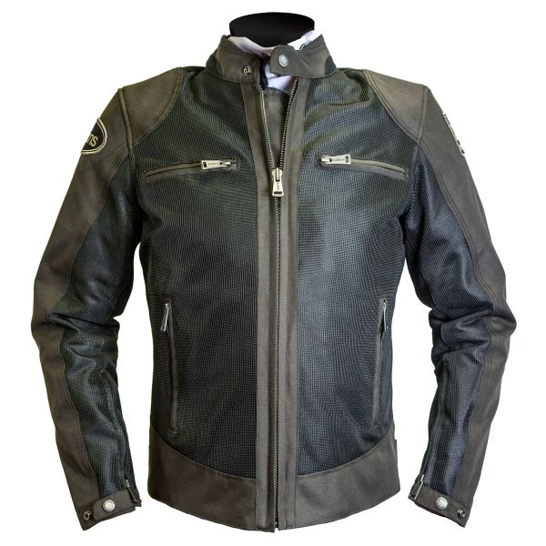 Motorcycle Jackets Helstons Modelo Mesh Brown