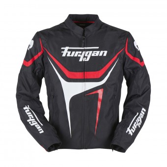 Motorcycle Jackets Furygan Oggy Black White Red