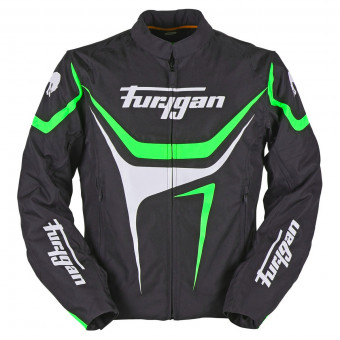 Motorcycle Jackets Furygan Oggy Black White Green