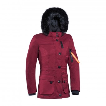 Motorcycle Jackets Ixon Ontario Burgundy Woman