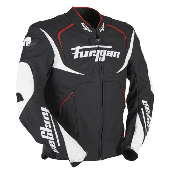 Motorcycle Jackets Furygan Ork Black White Red