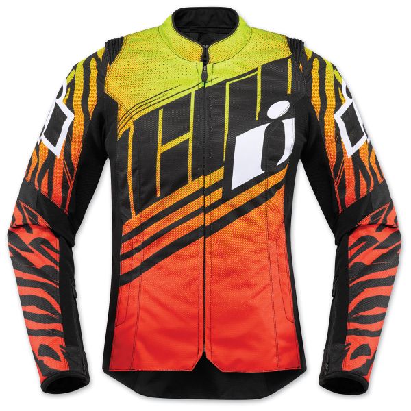 Motorcycle Jackets ICON Overlord SB2 Wildchild Women Orange