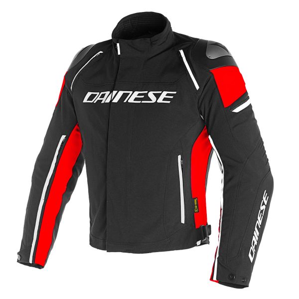 Motorcycle Jackets Dainese Racing 3 D-Dry Black Red