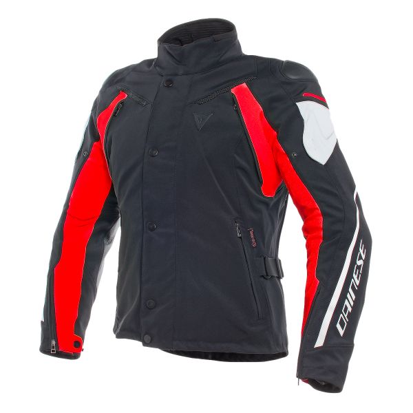 Motorcycle Jackets Dainese Rain Master D-Dry Black Gray Red