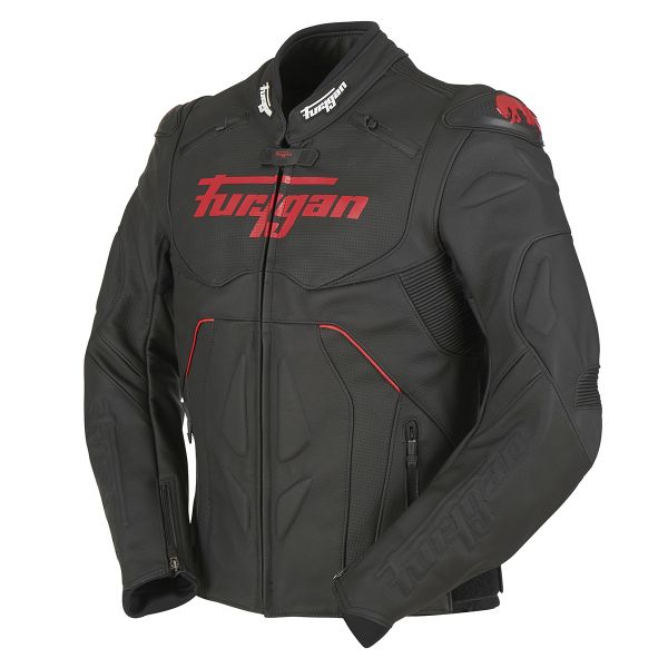 Motorcycle Jackets Furygan Raptor Evo Black Red Motorcycle Jackets Furygan Raptor Evo Black Red