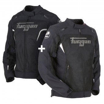 Motorcycle Jackets Furygan Icare Black Motorcycle Jackets Furygan Icare Black