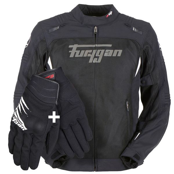 Motorcycle Jackets Furygan Icare Black