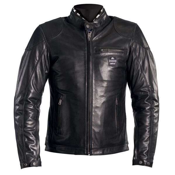 Motorcycle Jackets Helstons Road Leather Black Motorcycle Jackets Helstons Road Leather Black