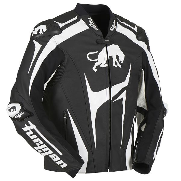 Furygan RS-R Black White + Fury Air Bag System