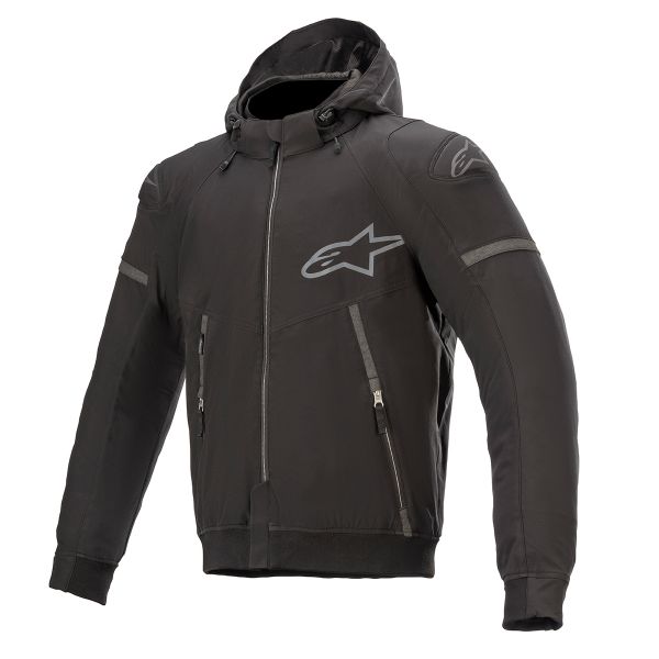 Motorcycle Jackets Alpinestars Sektor V2 Tech Hoodie Black Motorcycle Jackets Alpinestars Sektor V2 Tech Hoodie Black