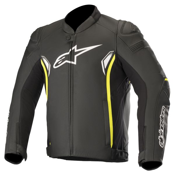 Motorcycle Jackets Alpinestars SP-1 V2 Black Yellow Fluo