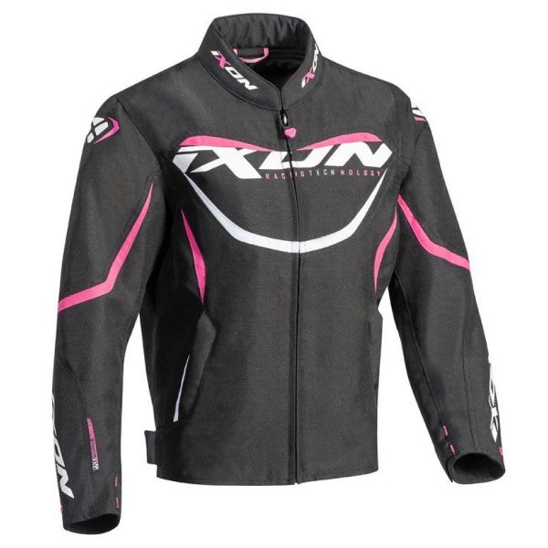 Motorcycle Jackets Ixon Sprinter Kid Lady Black Fuchsia