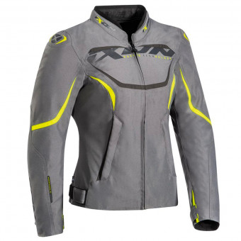 Motorcycle Jackets Ixon Sprinter Lady Grey Yellow