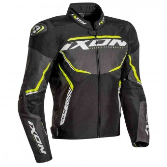 Motorcycle Jackets Ixon Sprinter Sport Black Grey Yellow