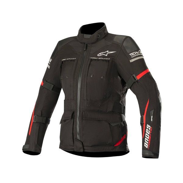 Motorcycle Coats Alpinestars Stella Andes Pro Drystar Compatible Tech-Air Black Red