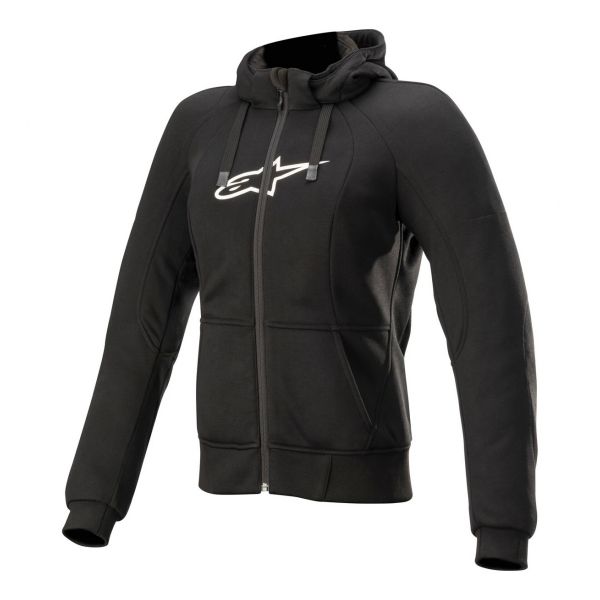 Motorcycle Jackets Alpinestars Stella Chrome Sport Hoodie Black Motorcycle Jackets Alpinestars Stella Chrome Sport Hoodie Black