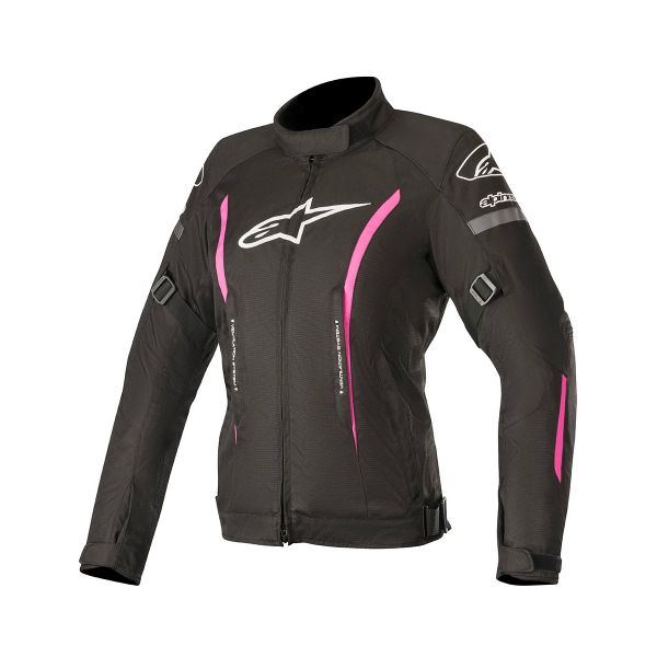 Motorcycle Jackets Alpinestars Stella Gunner V2 Waterproof Black Fuchsia