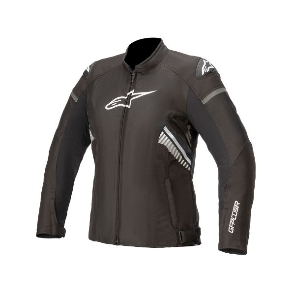 Motorcycle Jackets Alpinestars Stella T-GP Plus R V3 Black White