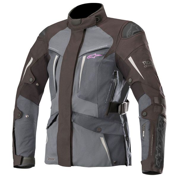 Motorcycle Coats Alpinestars Stella Yaguara Black Dark Grey Mid Grey Motorcycle Coats Alpinestars Stella Yaguara Black Dark Grey Mid Grey