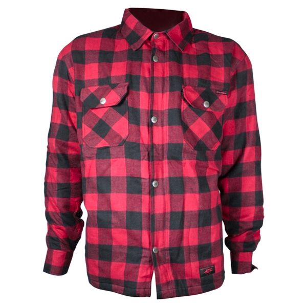 Motorcycle Jackets HARISSON Sur Chemise Sweep Black Red Motorcycle Jackets HARISSON Sur Chemise Sweep Black Red