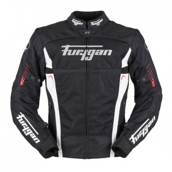 Motorcycle Jackets Furygan Swirl Vented 3in1 Black Red White
