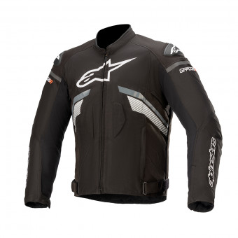 Motorcycle Jackets Alpinestars T-GP Plus R V3 Black Dark Gray White