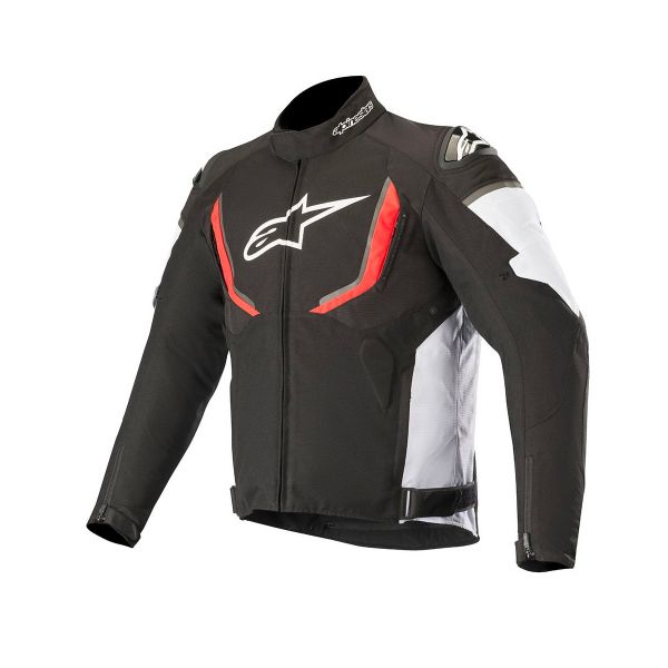 Motorcycle Jackets Alpinestars T-GP R V2 Waterproof Black White Red