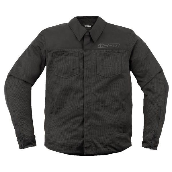 Motorcycle Jackets ICON Upstate Mesh Black