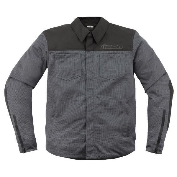 Motorcycle Jackets ICON Upstate Mesh Grey
