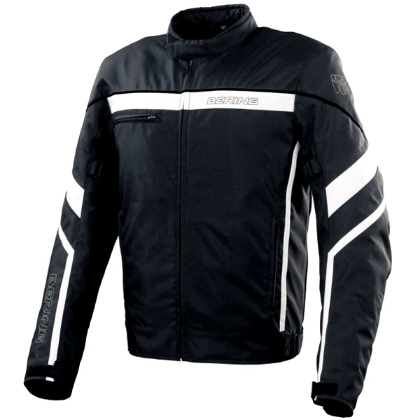 Motorcycle Jackets Bering Sweek Black White