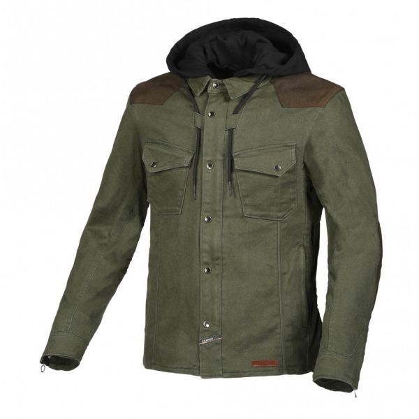 Motorcycle Jackets Macna Inland Green Brown Motorcycle Jackets Macna Inland Green Brown
