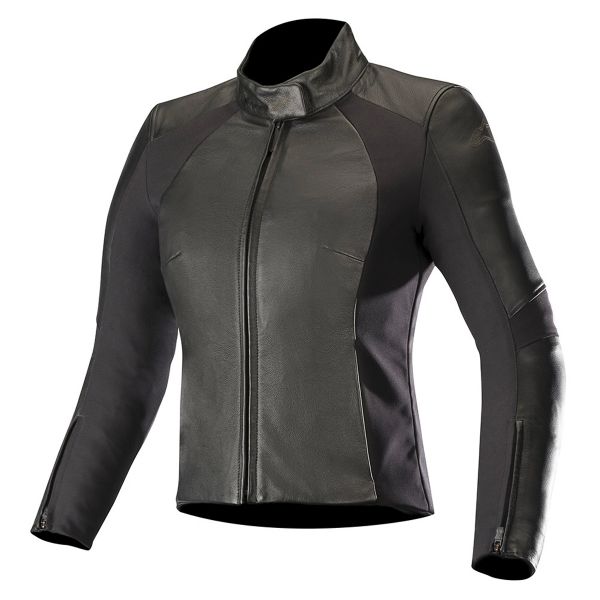 Motorcycle Jackets Alpinestars Vika V2 Black Motorcycle Jackets Alpinestars Vika V2 Black