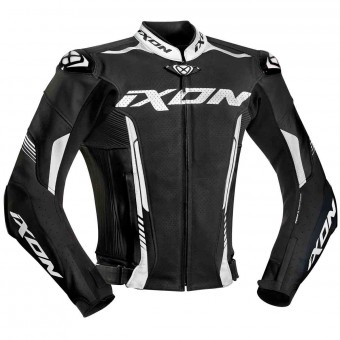 Motorcycle Jackets Ixon Vortex 2 Jacket Black White
