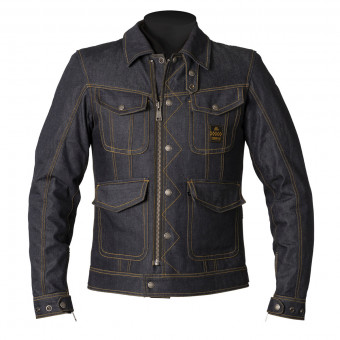 Motorcycle Jackets Helstons Yard Denim Raw Blue
