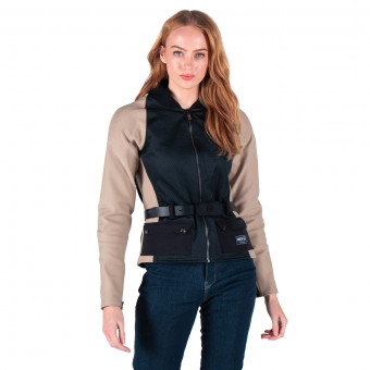Motorcycle Jackets Knox Zephyr Pro Women Black Sand