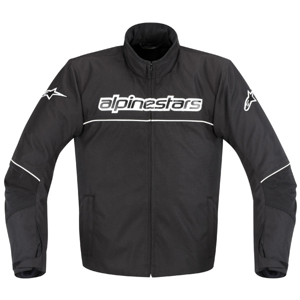 Motorcycle Jackets Alpinestars AST-1 Waterproof Black White 2012