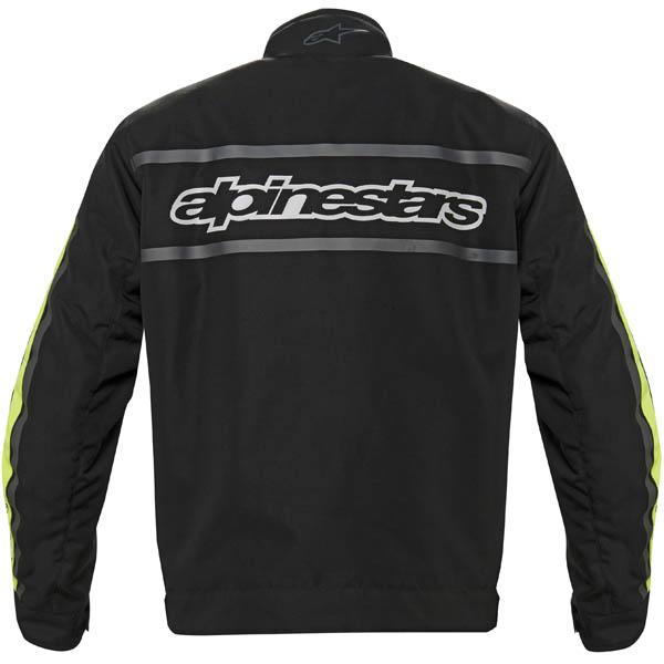 Alpinestars T-Gasoline Waterproof Black Yellow Fluo