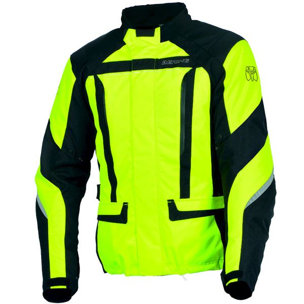 Motorcycle Coats Bering Akkor Yellow Fluo