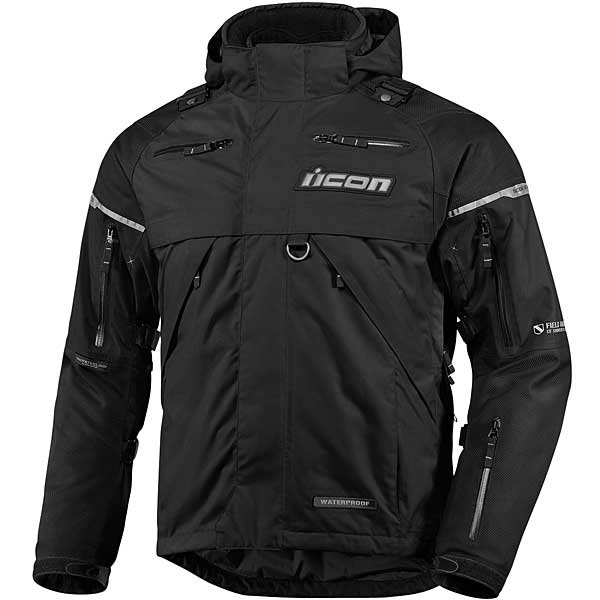 Motorcycle Coats ICON Patrol Black