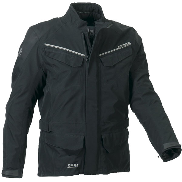 Motorcycle Coats Bering Orbit Black Gore-Tex