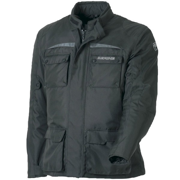 Motorcycle Coats Bering Platters Black