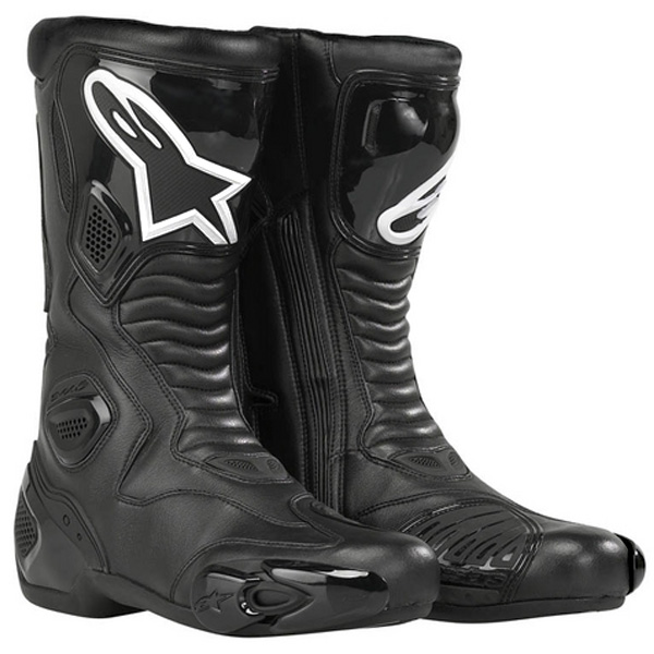 Motorcycle Boots Alpinestars S-MX 5 Black