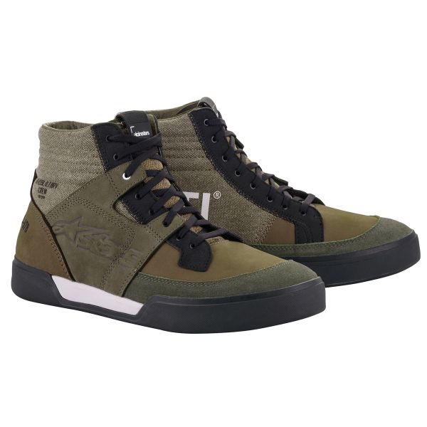 Motorcycle Trainers Alpinestars AS-DSL Akio Military Green Motorcycle Trainers Alpinestars AS-DSL Akio Military Green