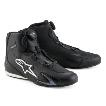 Motorcycle Trainers Alpinestars Celer Shoes Black White