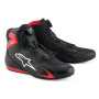 Motorcycle Trainers Alpinestars Celer Vented Shoes Black Bright Red