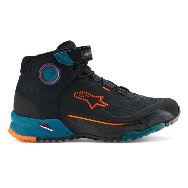 Alpinestars CR-X Drystar Black Petrol Orange Fluo